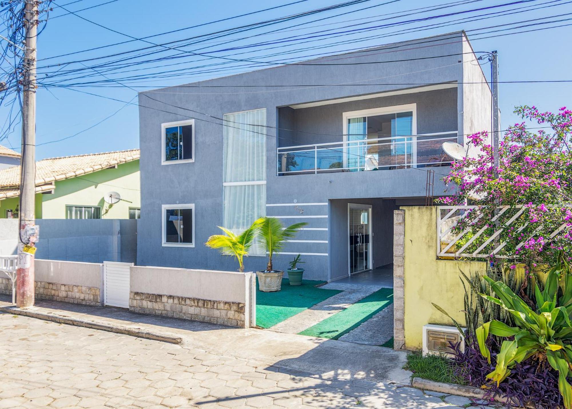 Refugio Tropical Casa De Praia Com Piscina Aquecida E 4 Suites E Garagem 3 Carros, 800 Mtrs Da Praia Internet 700 Mbps, Condominio Privado Com Pista De Skate , Quadra De Futevolei , Campos E Quadras De Futebol! Cabo Frío Exterior foto
